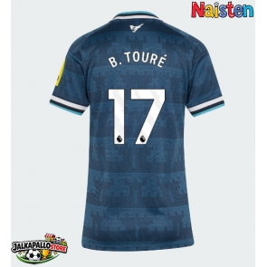 Newcastle United Bazoumana Toure #17 Vieraspaita Naisten 2026-27 Lyhythihainen